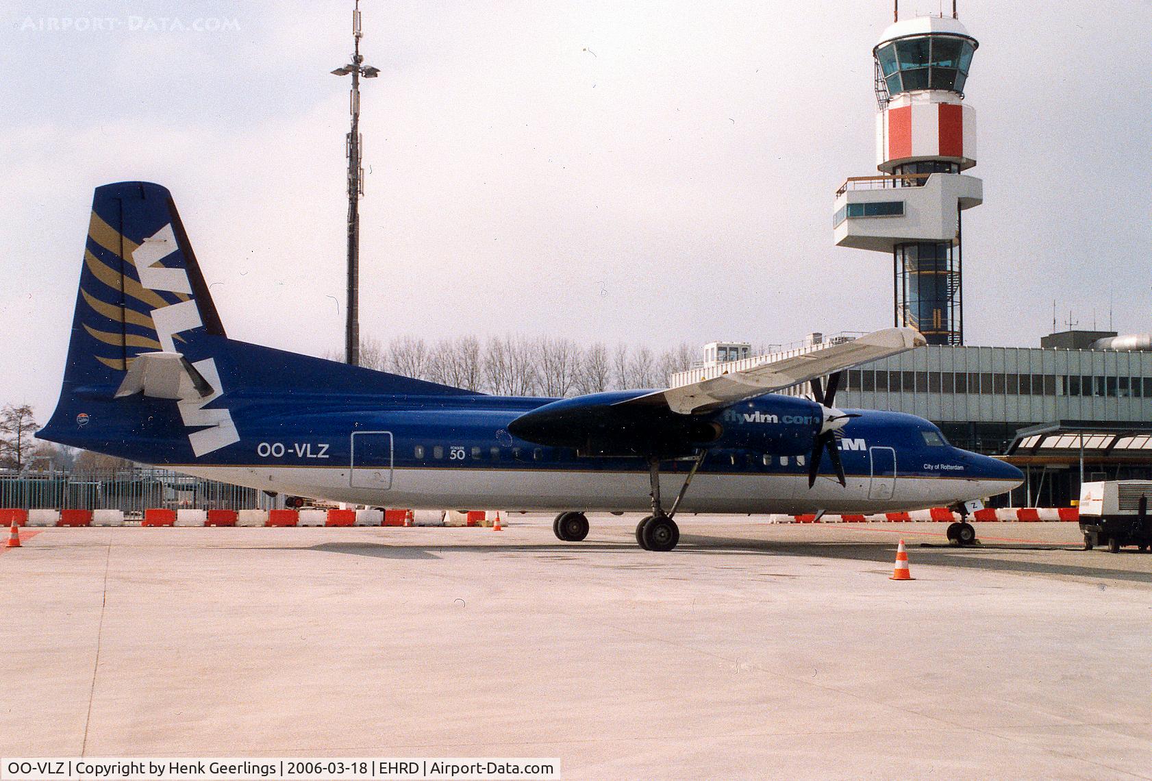 OO-VLZ, 1992 Fokker 50 C/N 20264, VLM