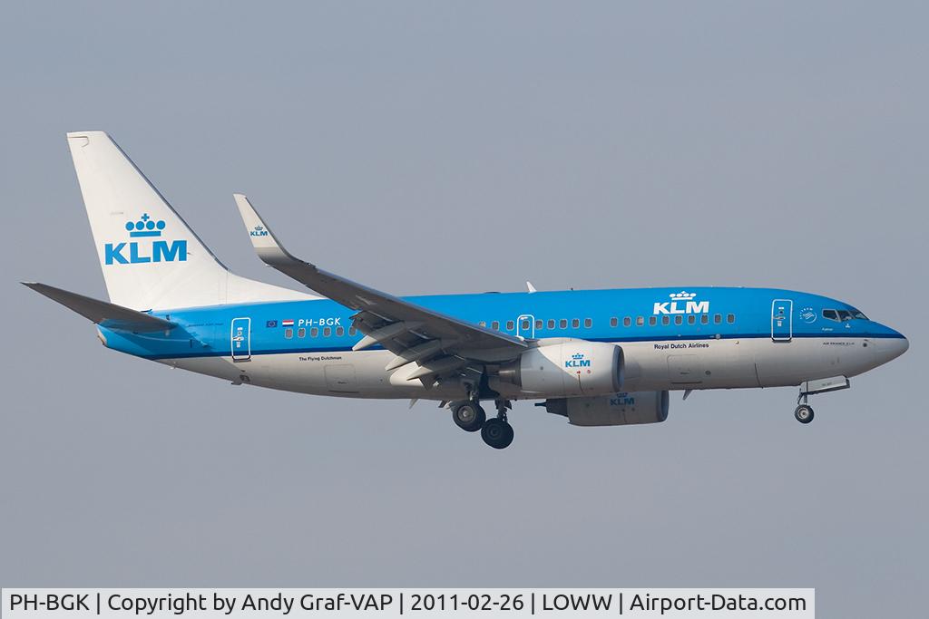 PH-BGK, 2010 Boeing 737-7K2 C/N 38054, KLM 737-700
