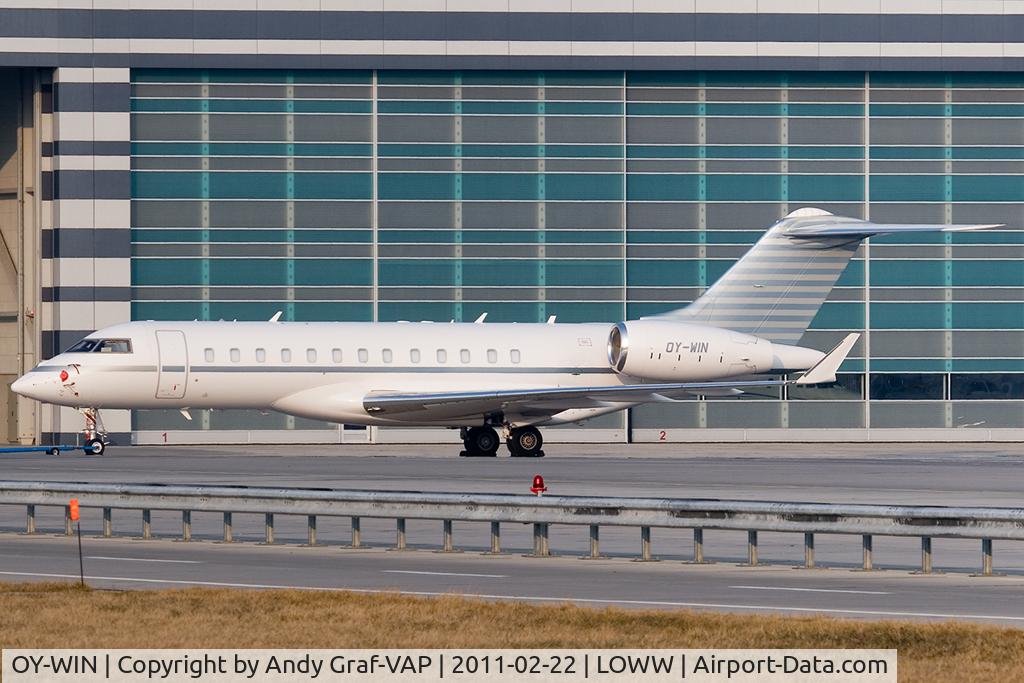 OY-WIN, 2008 Bombardier BD-700-1A10 Global Express XRS C/N 9280, BD700