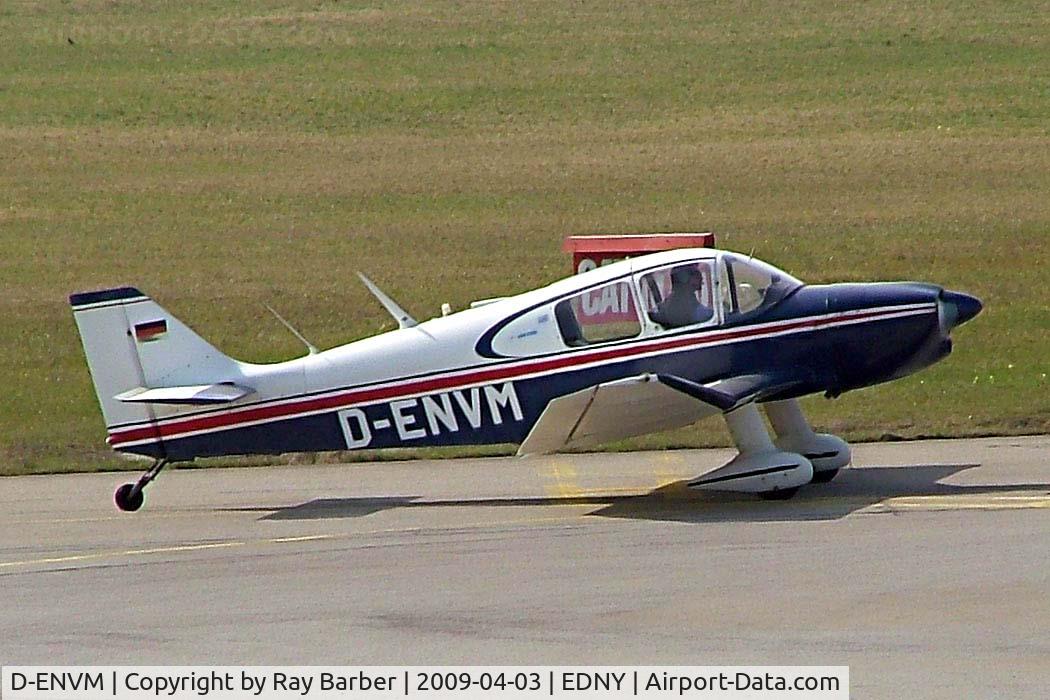 D-ENVM, 1966 Jodel DR-250-160 Capitaine C/N 73, Centre-Est DR.250 160 Capitaine [73] Friedrichshafen~D 03/04/2009
