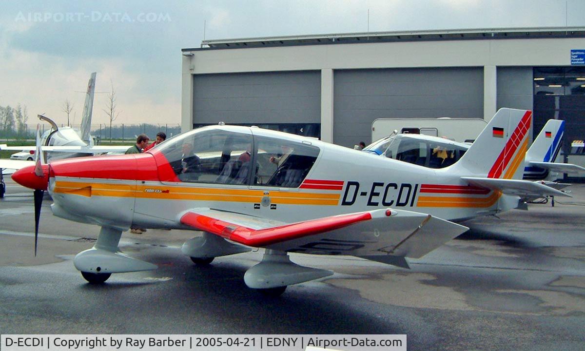 D-ECDI, Robin DR-400-135CDI EcoFlyer C/N 2531, Robin DR.400/135CDi Ecoflyer [2531] Friedrichshafen~D 21/04/2005