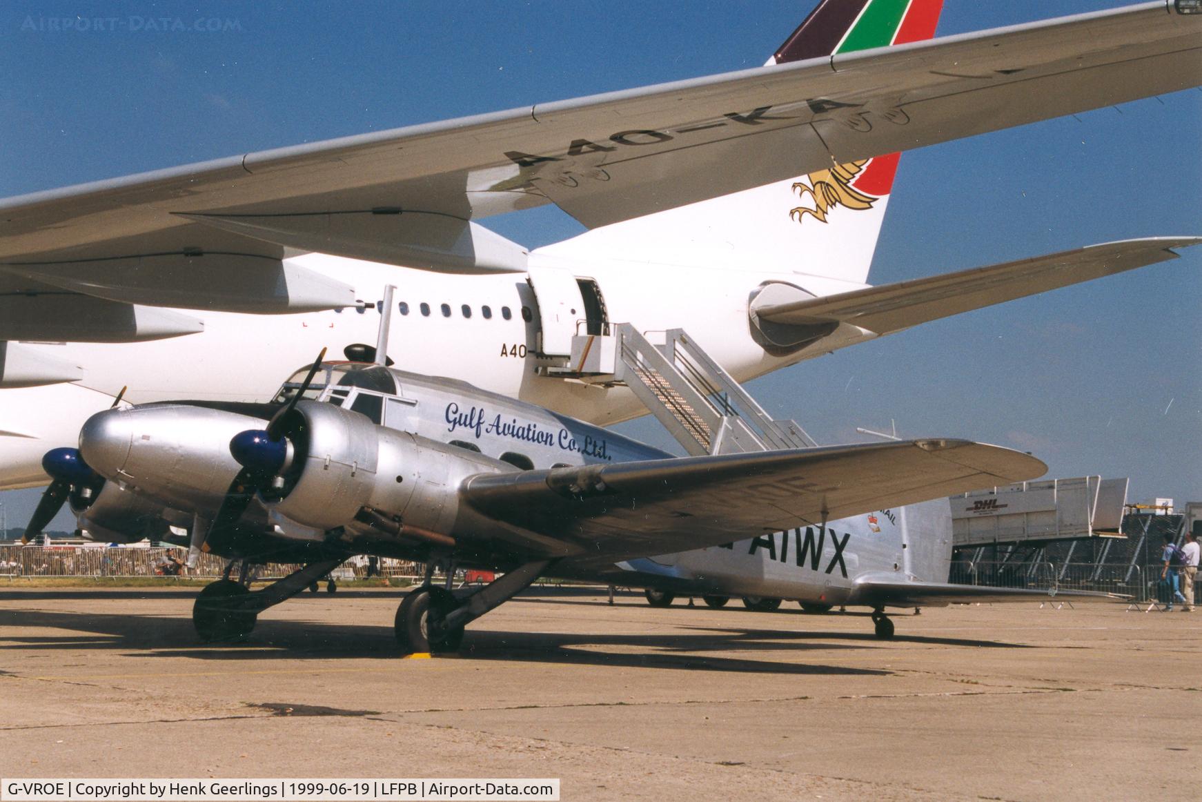 G-VROE, 1950 Avro 652A Anson T.21 C/N 3634, Spcl cs Avro Anson 