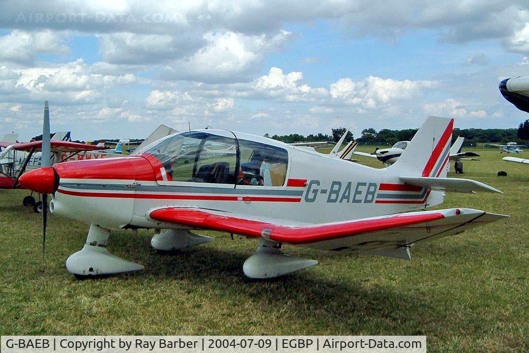 G-BAEB, 1972 Robin DR-400-160 Chevalier C/N 733, Robin DR.400/160 Major [733] Kemble~G 09/07/2004.