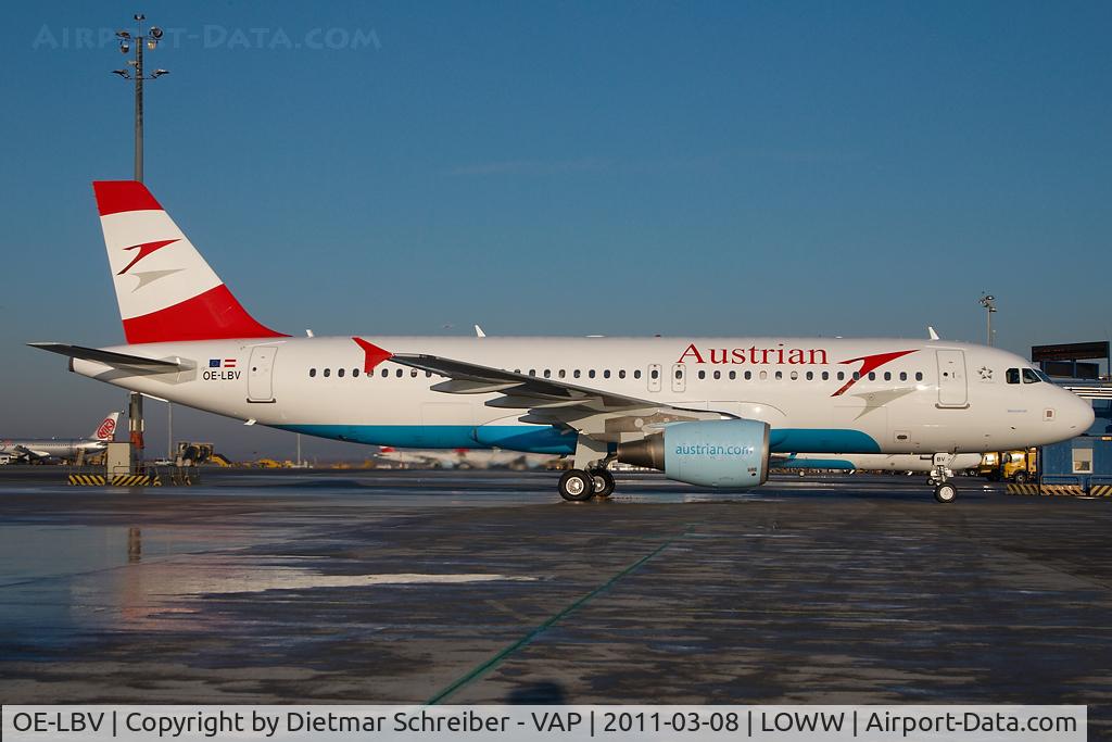 OE-LBV, 2000 Airbus A320-214 C/N 1385, Austrian Airlines Airbus 320