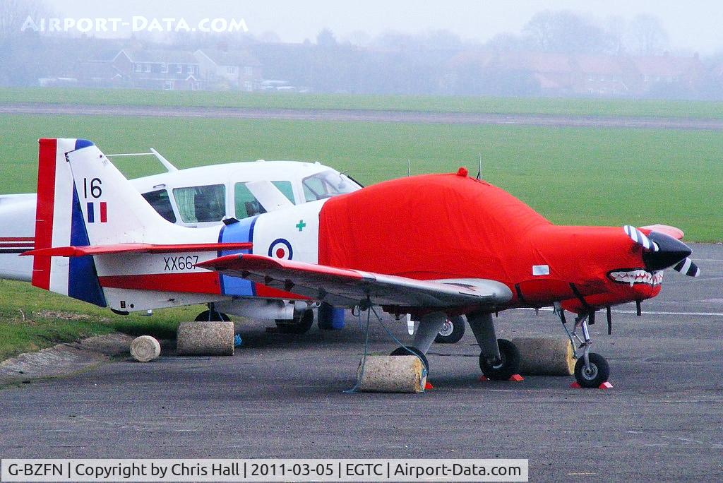G-BZFN, 1975 Scottish Aviation Bulldog T.1 C/N BH120/325, privately owned