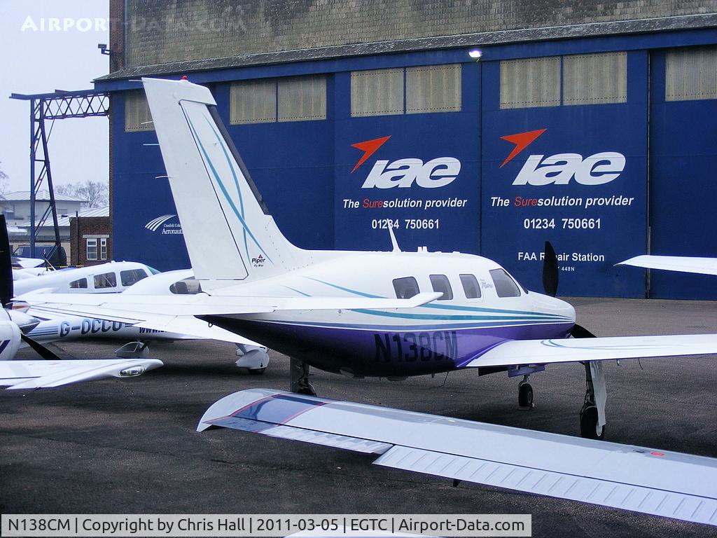 N138CM, 2010 Piper PA-46R-350T Malibu Matrix C/N 46-92138, visitor to Cranfield
