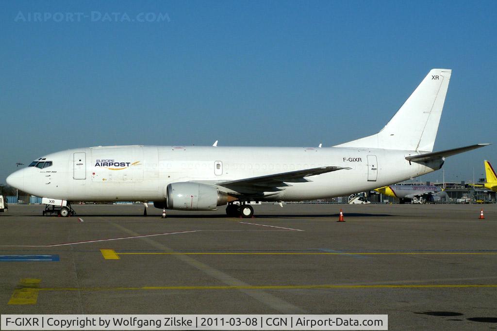 F-GIXR, 1992 Boeing 737-3H6 C/N 27125, visitor