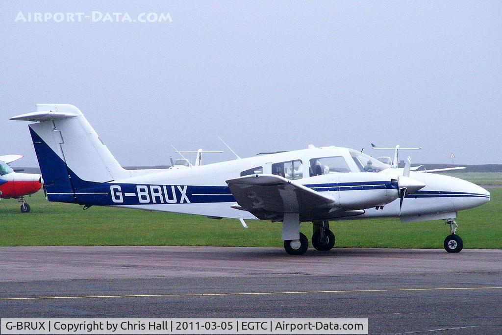 G-BRUX, 1978 Piper PA-44-180 Seminole C/N 44-7995151, Just Plane Trading Ltd