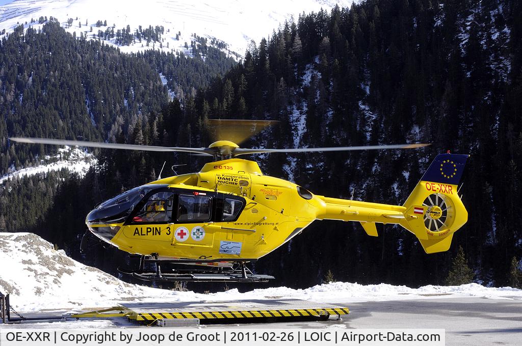 OE-XXR, 1997 Eurocopter EC-135T-1 C/N 0027, Schider Helicopter Services at Sankt Anton