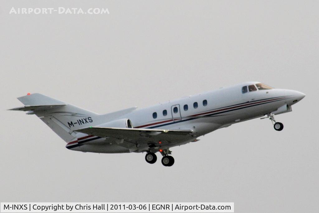 M-INXS, 2008 Hawker Beechcraft 750 C/N HB-27, New to the Manx register