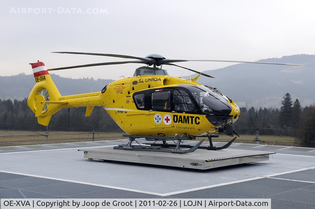 OE-XVA, 2006 Eurocopter EC-135T-2+ C/N 0533, Christophorus 8 at Nenzing Galina