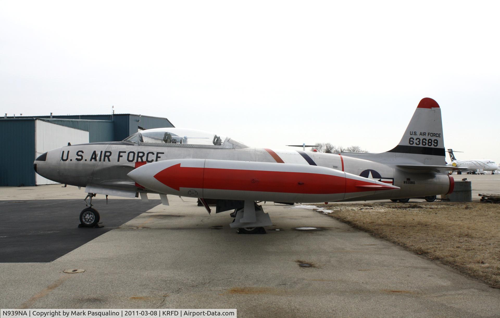 N939NA, 1956 Lockheed T-33A Shooting Star C/N 56-3689, Lockheed T-33A