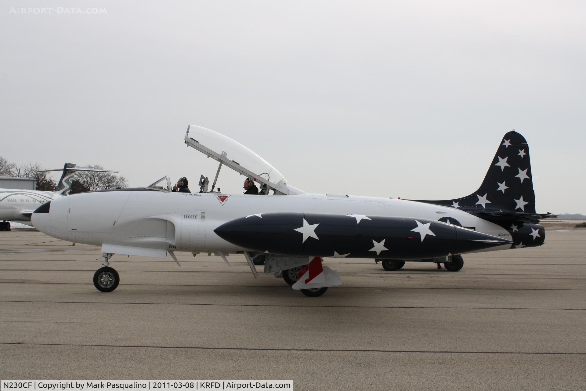 N230CF, 1953 Canadair CT-133 Silver Star 3 C/N T33-24, Canadair T-33