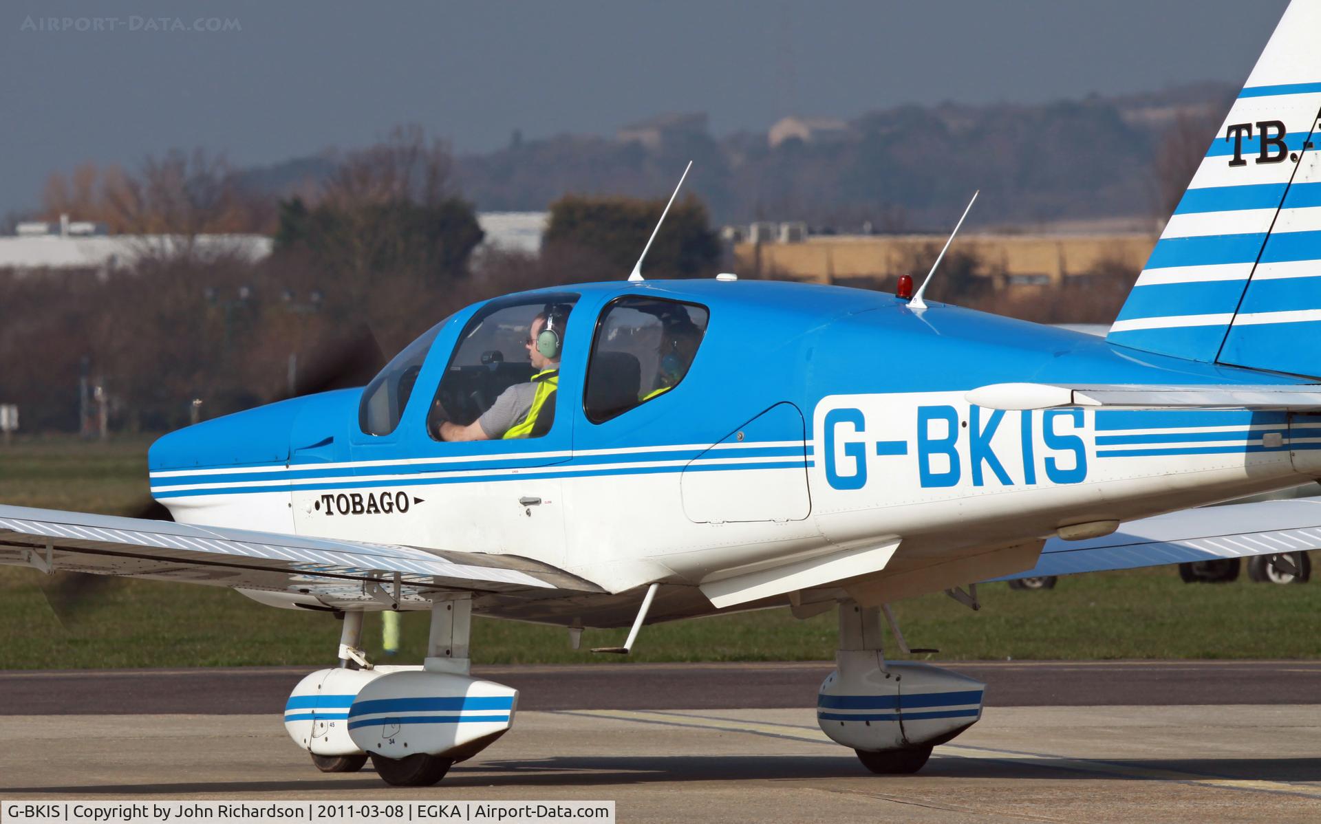 G-BKIS, 1982 Socata TB-10 Tobago C/N 329, At Shoreham