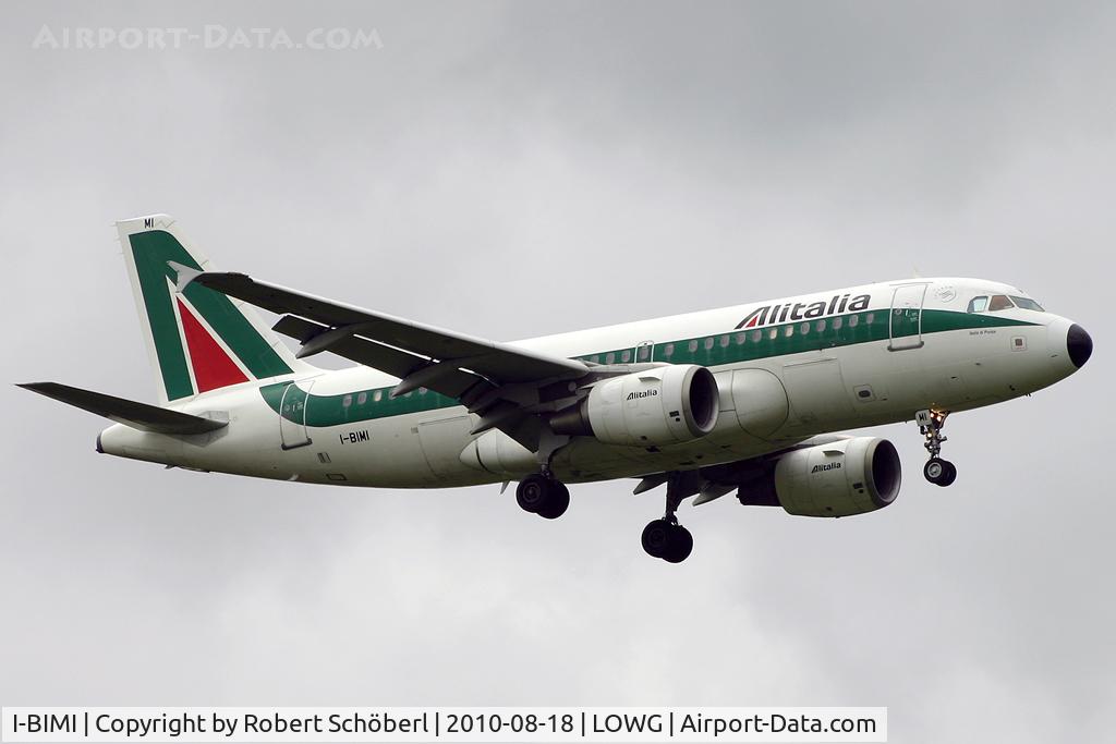 I-BIMI, 2002 Airbus A319-112 C/N 1745, I-BIMI