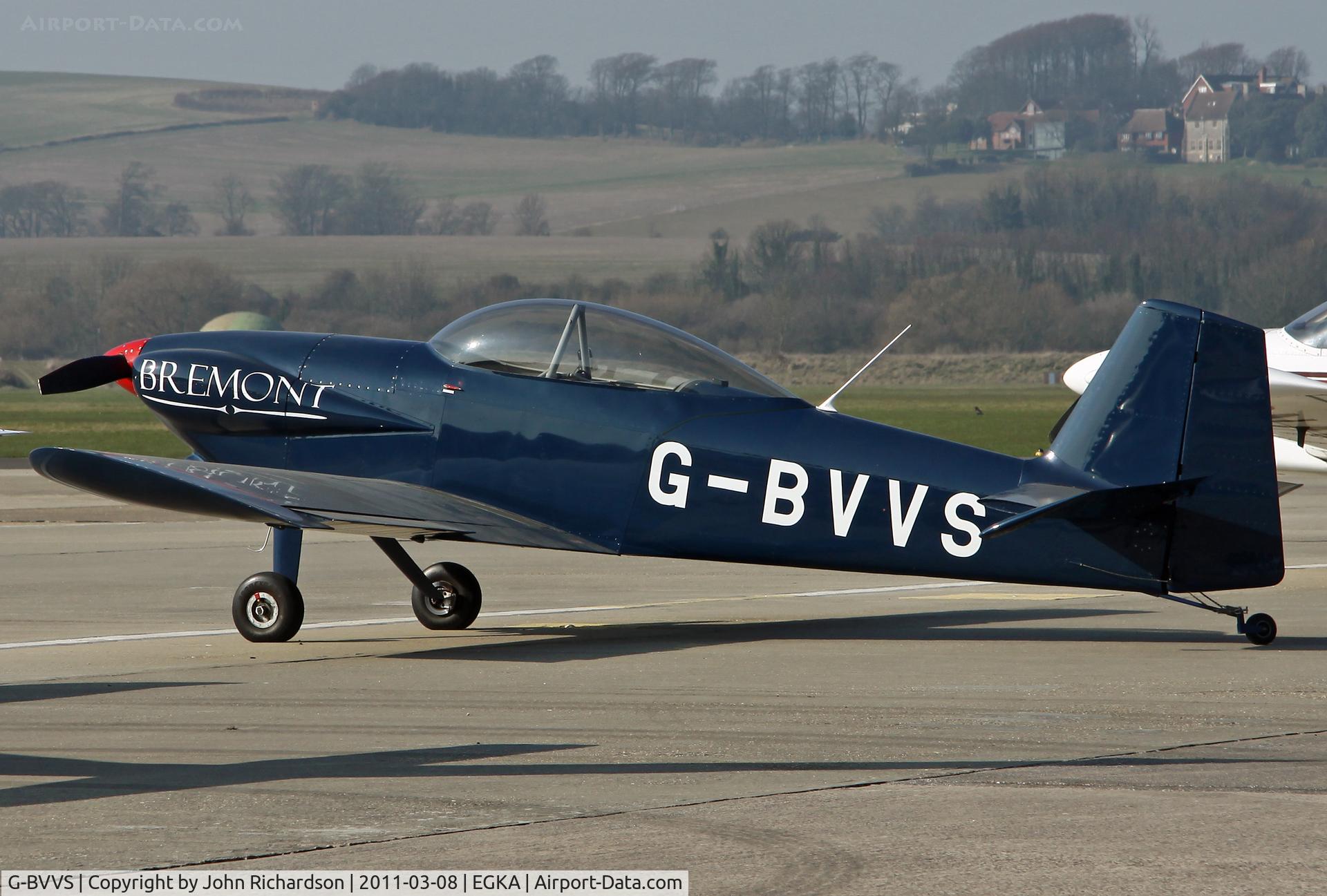 G-BVVS, 1995 Vans RV-4 C/N PFA 181-12324, At Shoreham