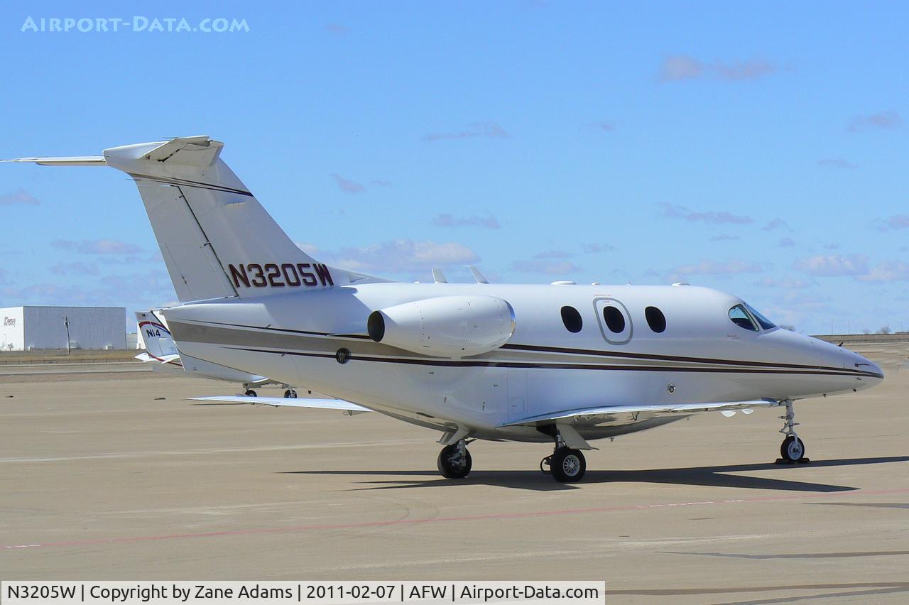 N3205W, 2007 Hawker Beechcraft 390 Premier 1A C/N RB-225, At Alliance Airport - Fort Worth. TX