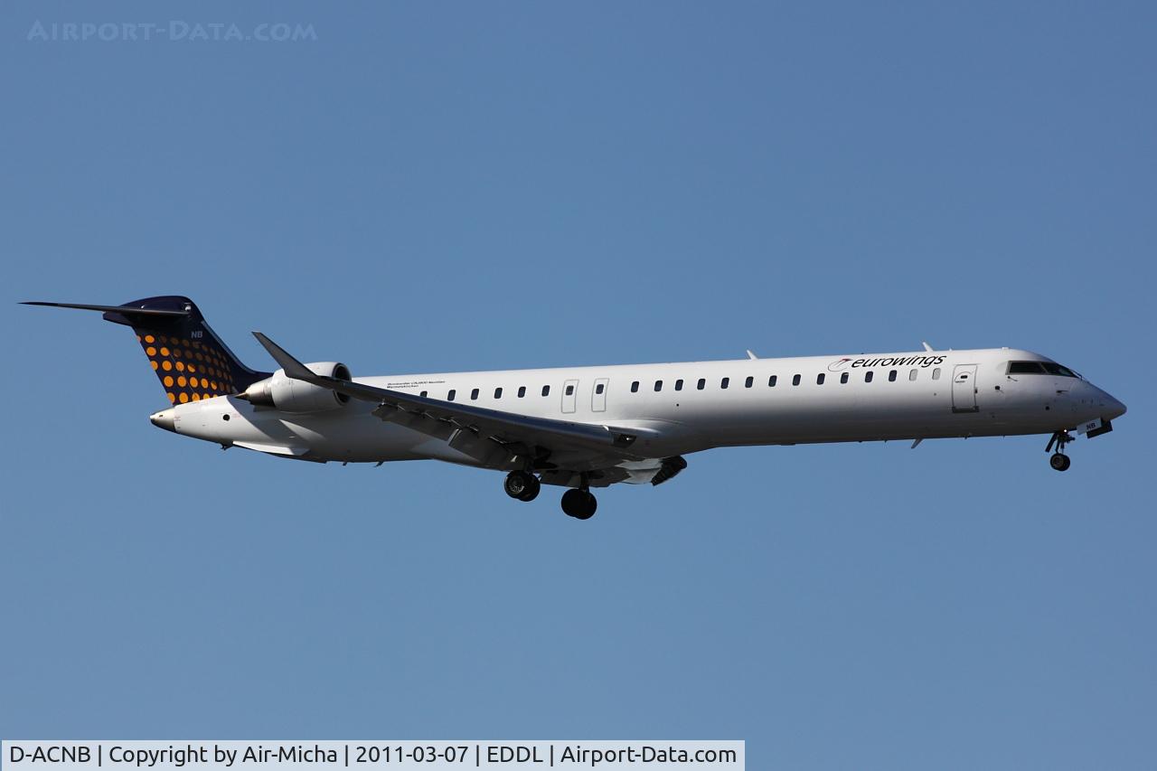 D-ACNB, 2009 Bombardier CRJ-900ER (CL-600-2D24) C/N 15230, Eurowings, Canadair CL-600-2D24 Regional Jet CRJ-900LR, CN: 15230, Name: Wermelskirchen