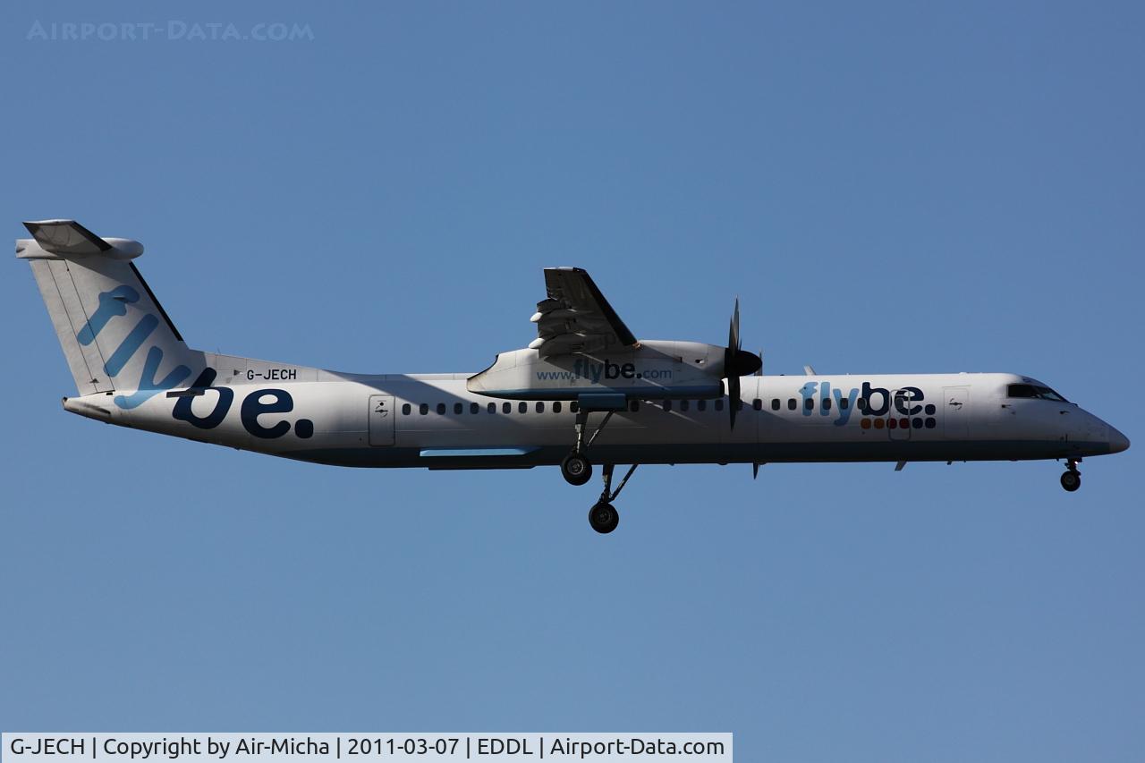 G-JECH, 2005 De Havilland Canada DHC-8-402Q Dash 8 C/N 4103, Flybe