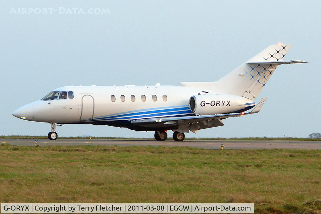 G-ORYX, 2008 Hawker Beechcraft 900XP C/N HA-0048, 2008 Hawker Beechcraft Corp HAWKER 900XP, c/n: HA-0048 at Luton