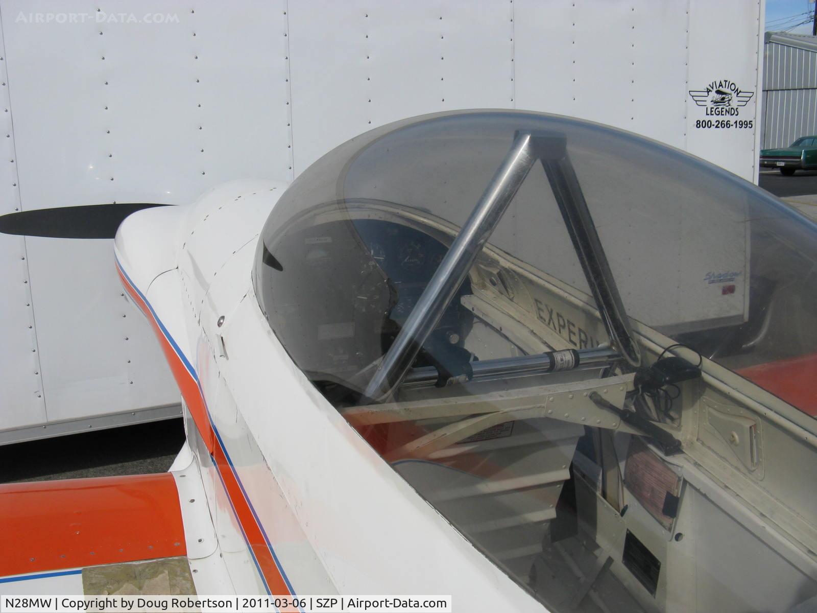 N28MW, 1986 Vans RV-4 C/N 1067, 1968 Waldorf VAN's RV-4, Lycoming O-320, panel