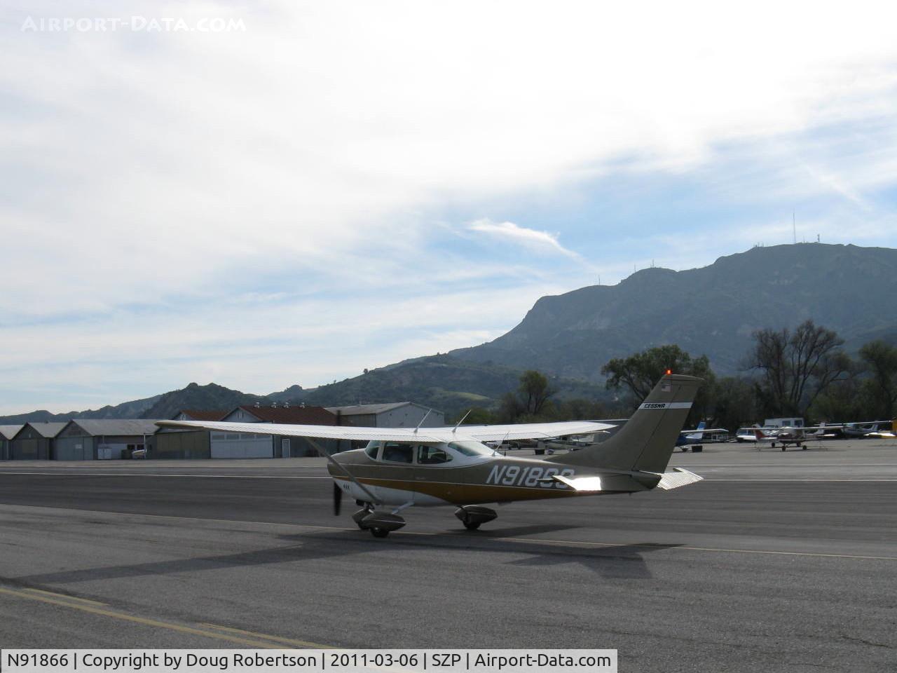 N91866, 1969 Cessna 182M Skylane C/N 18259939, 1969 Cessna 182M SKYLANE, Continental O-470-S 230 Hp, taxi to 22