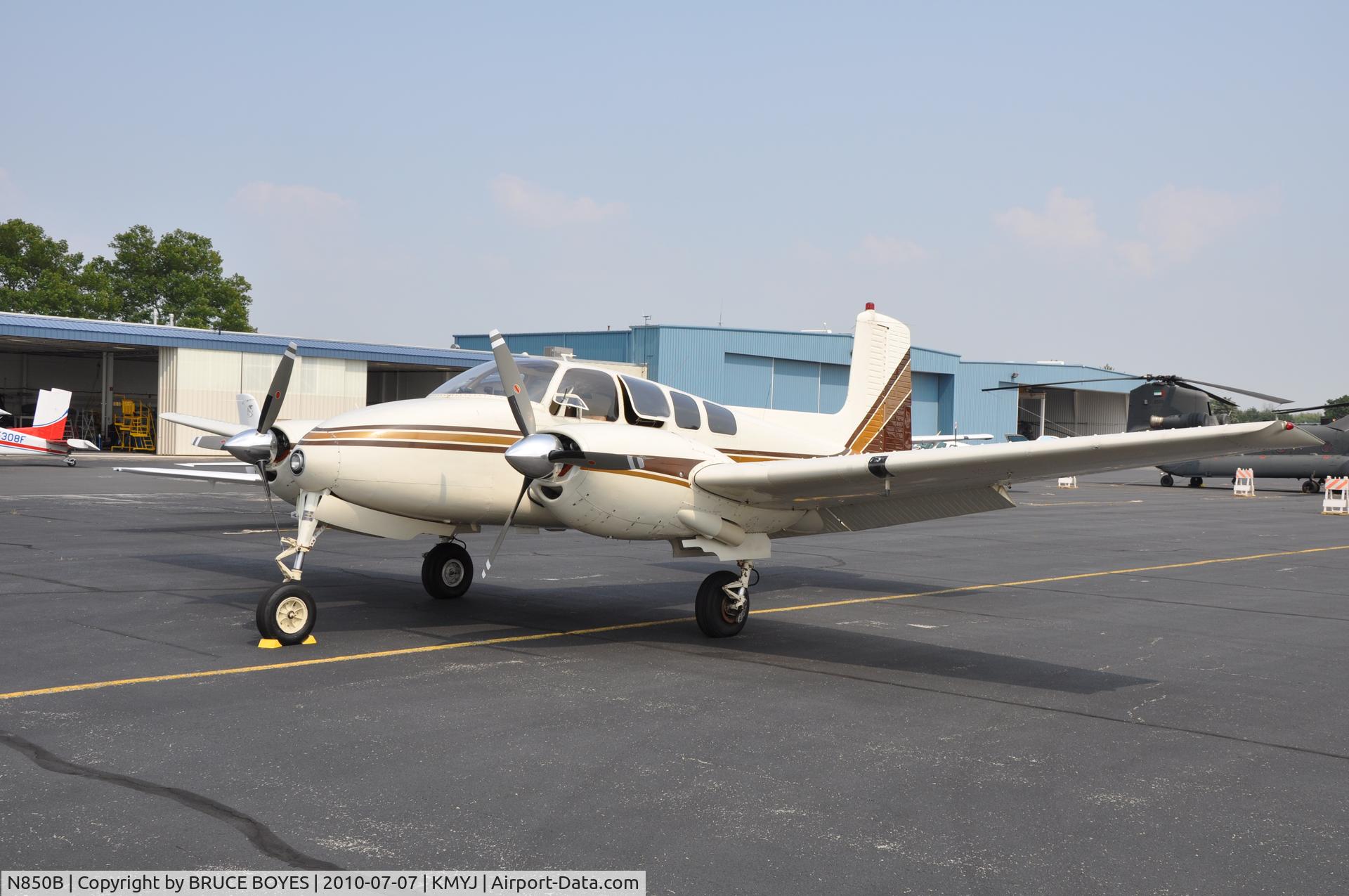 N850B, 1960 Beech D50E Twin Bonanza C/N DH-303, TWIN BONANZA