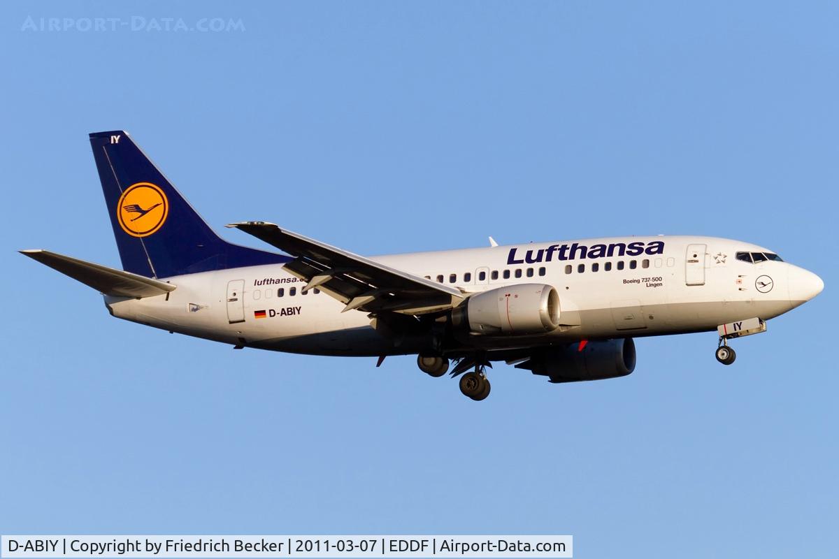 D-ABIY, 1991 Boeing 737-530 C/N 25243, on final