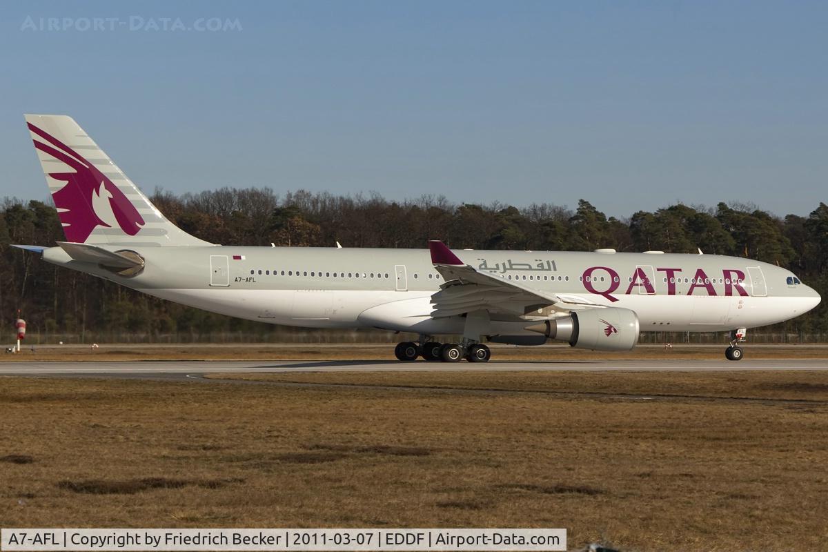A7-AFL, 2004 Airbus A330-202 C/N 612, departure via RW18W