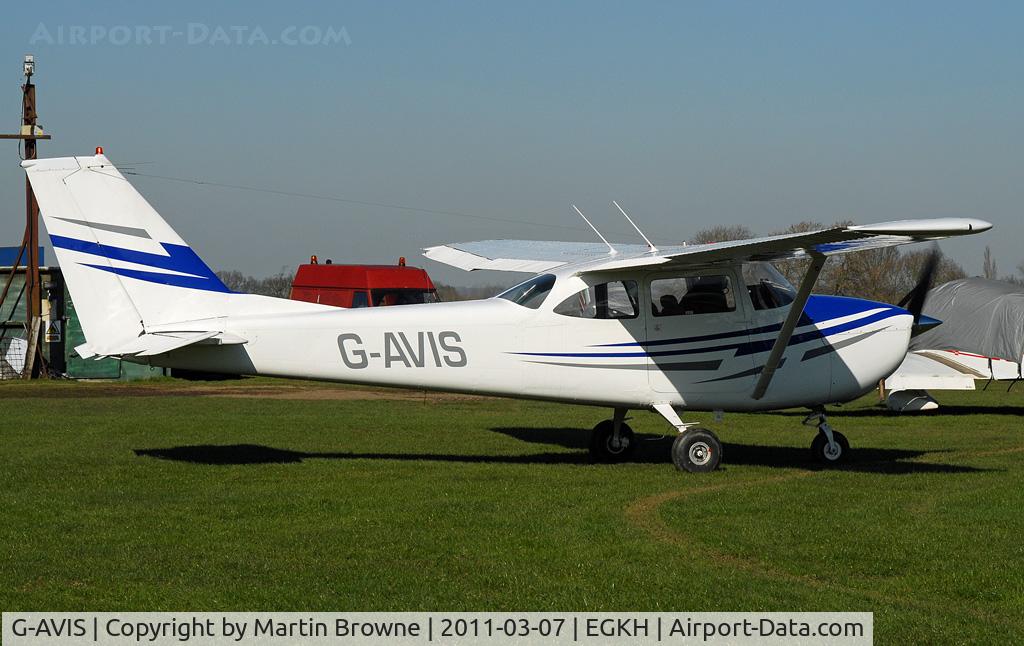 G-AVIS, 1967 Reims F172H Skyhawk C/N 0413, SHOT AT HEADCORN