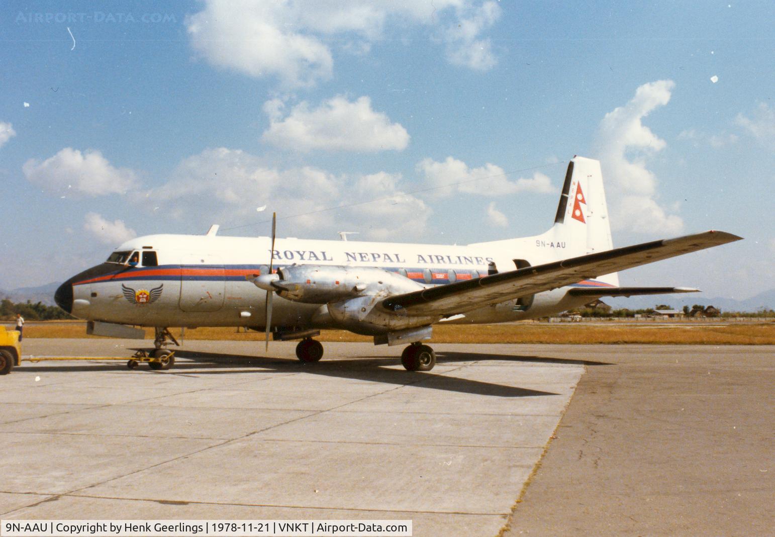 9N-AAU, 1969 Hawker Siddeley HS.748 Series 2A C/N 1671, Flight KTM - DEL