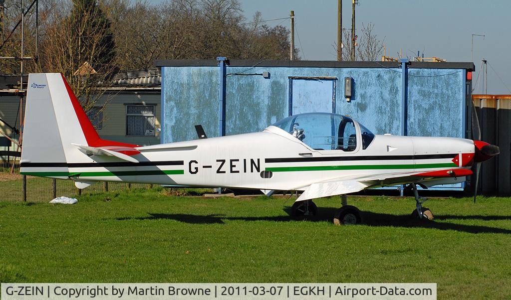 G-ZEIN, 1995 Slingsby T-67M-260 Firefly C/N 2234, SHOT AT HEADCORN