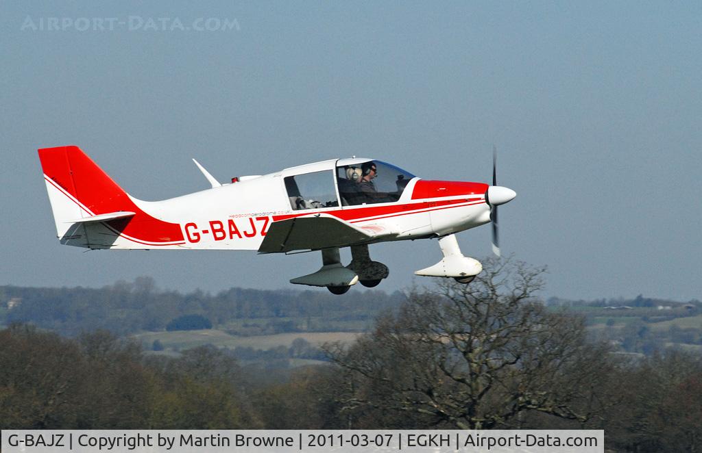G-BAJZ, 1972 Robin DR-400-108  Dauphin 2+2 C/N 759, SHOT AT HEADCORN