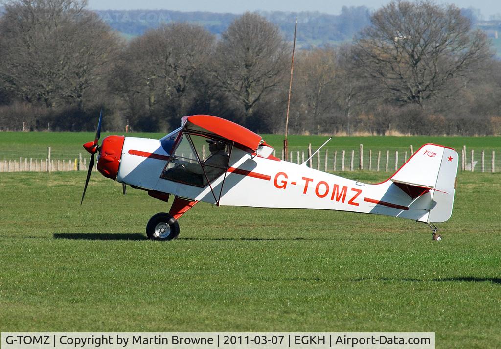G-TOMZ, 2001 Denney Kitfox Mk2 C/N PFA 172-11977, SHOT AT HEADCORN