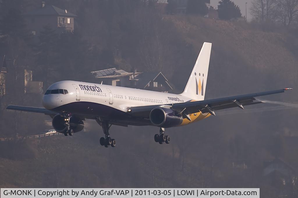 G-MONK, 1988 Boeing 757-2T7 C/N 24105, Monarch 757-200