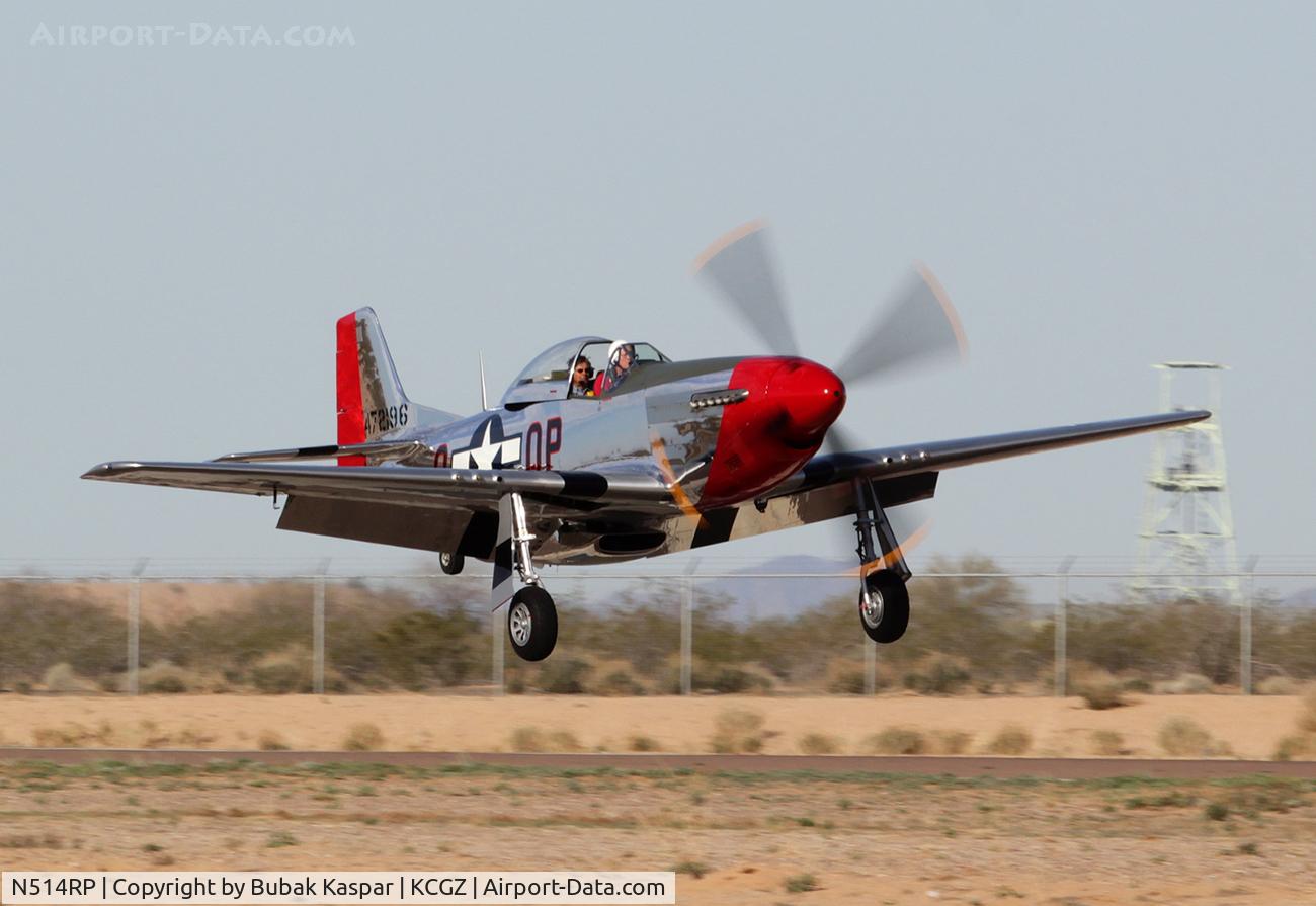 N514RP, 1944 North American P-51D Mustang C/N 44-74469, Casa Grande Fly In Cactus