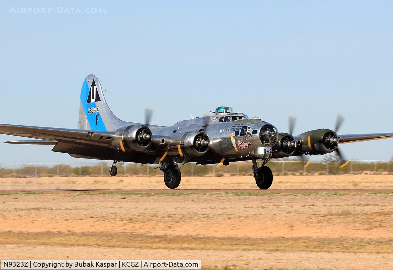 N9323Z, 1944 Boeing B-17G-85-DL Flying Fortress C/N 32155, Cactus Fly In