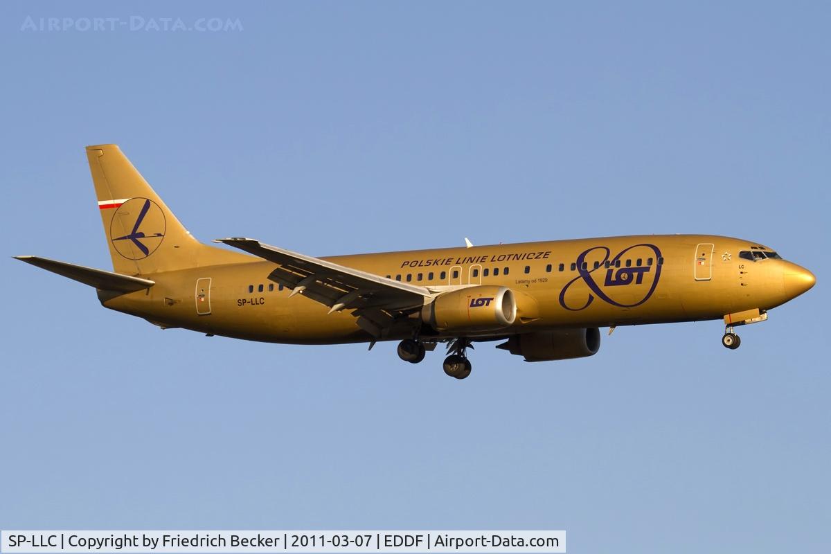 SP-LLC, 1993 Boeing 737-45D C/N 27157, on final