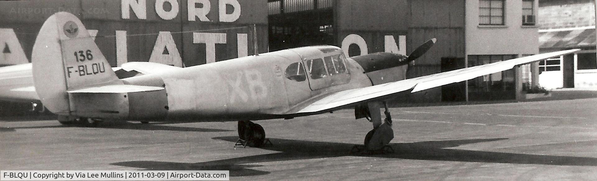 F-BLQU, 1948 Nord 1101 Noralpha C/N 136, Nord 1101 soon after civilianisation.