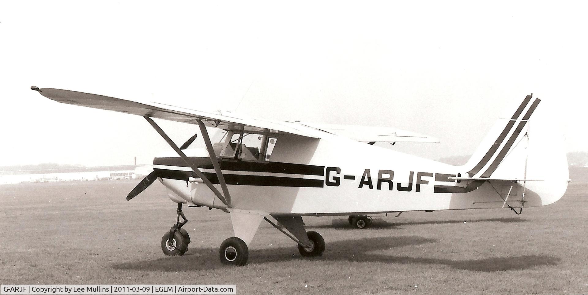 G-ARJF, 1961 Piper PA-22-108 Colt Colt C/N 22-8199, Piper Colt at White Waltham in the 1970's