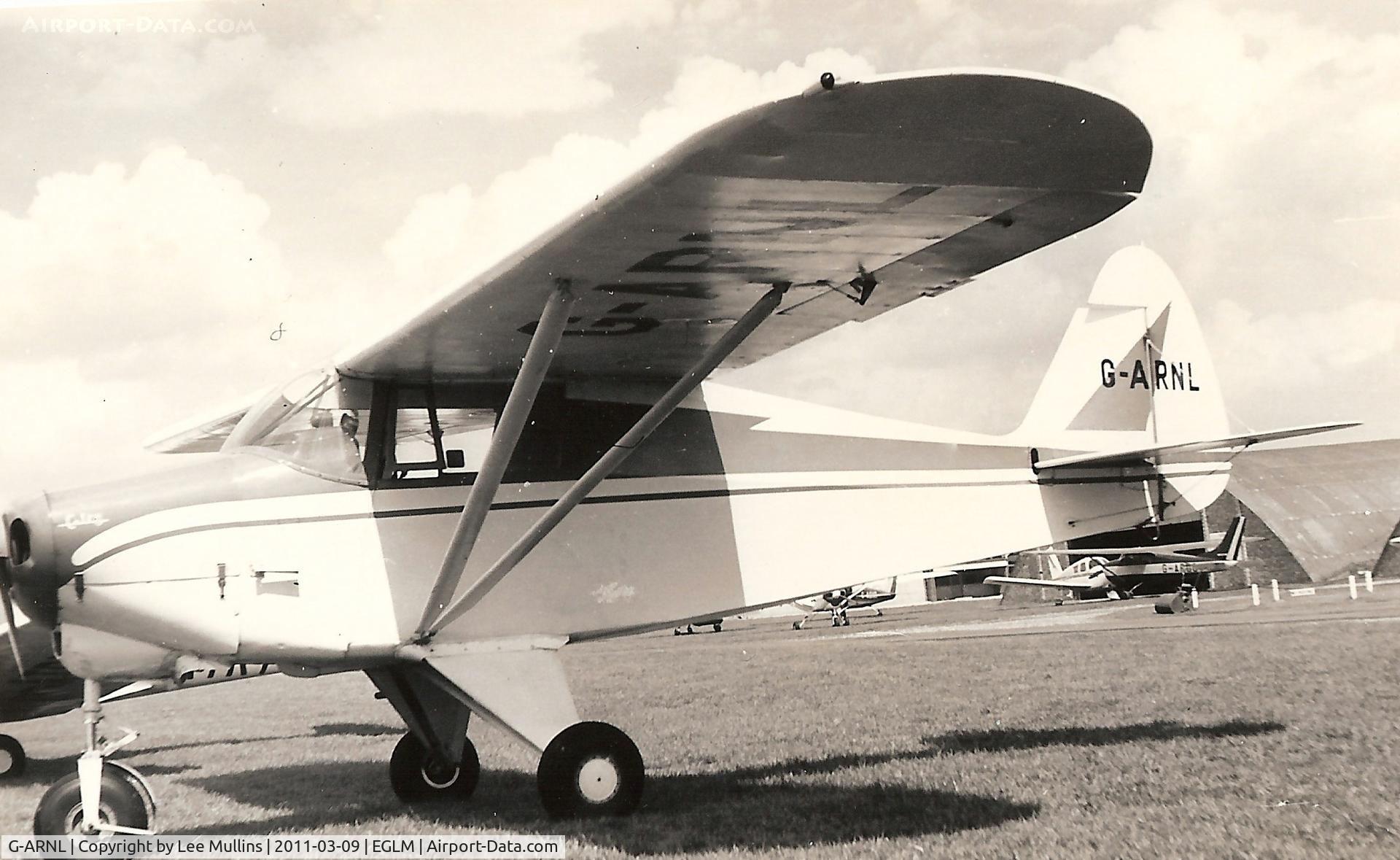 G-ARNL, 1961 Piper PA-22-108 Colt Colt C/N 22-8625, Piper Colt seen at White Waltham in the 1970's