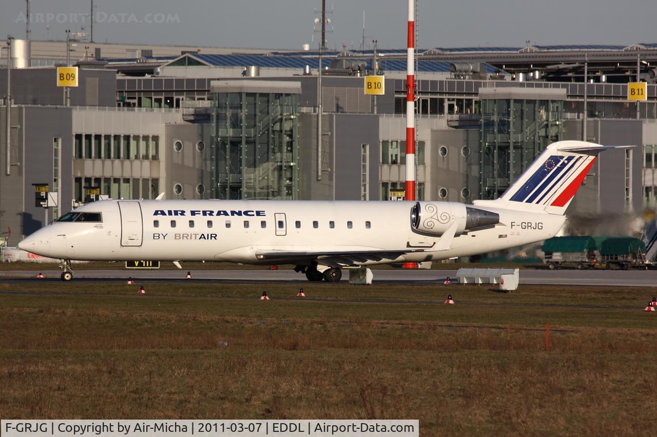 F-GRJG, 1996 Canadair CRJ-100ER (CL-600-2B19) C/N 7143, Brit Air