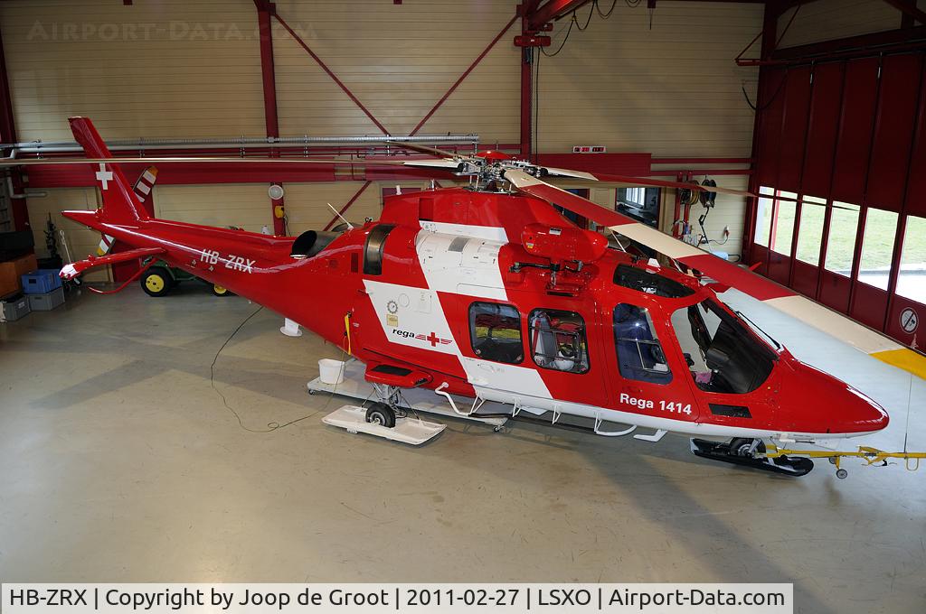 HB-ZRX, 2009 AgustaWestland AW-109SP Grand New C/N 22206, based at Gossau heliport neat Sankt Gallen
