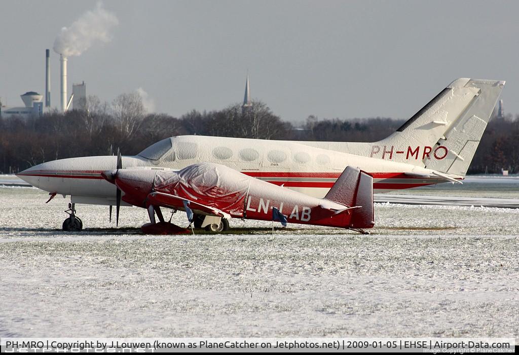 PH-MRO, 1978 Cessna 421C Golden Eagle C/N 421C0478, Location: Seppe.