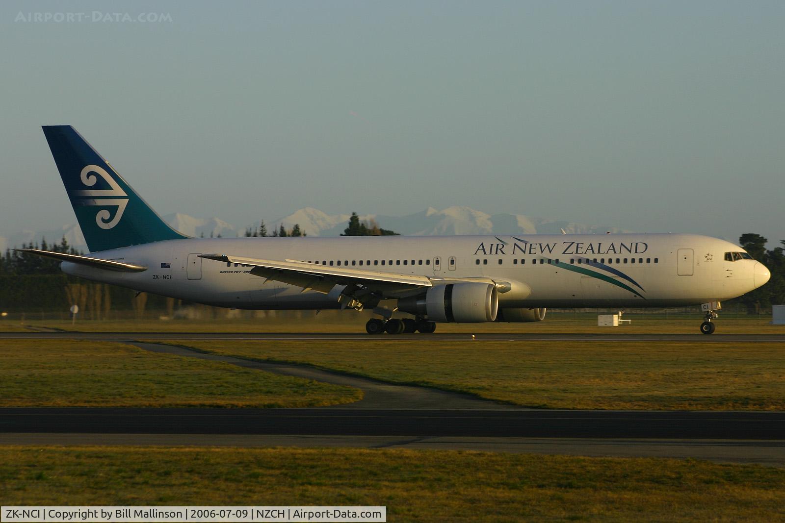 ZK-NCI, 1994 Boeing 767-319 C/N 26913, from a hot NRT to a cold CHC