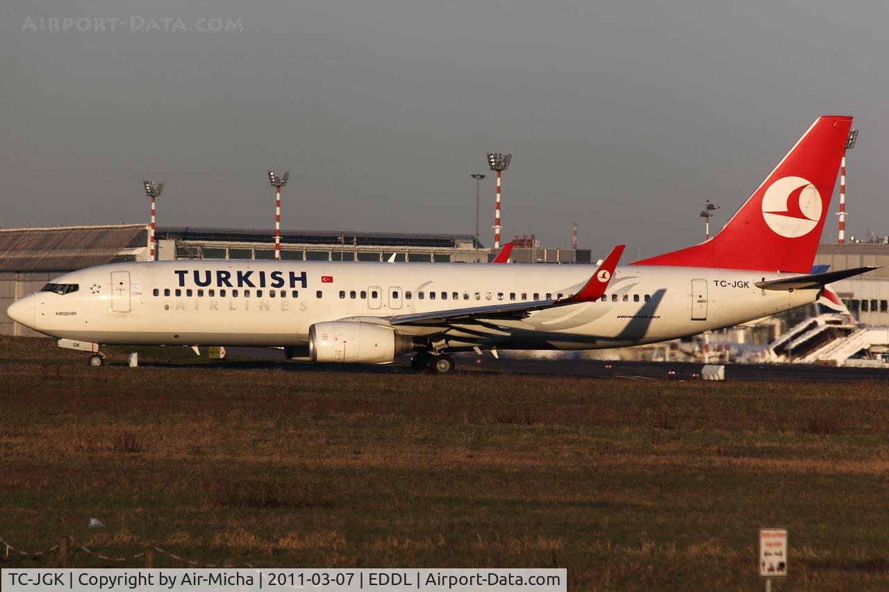 TC-JGK, 2006 Boeing 737-8F2 C/N 34409, Turkish Airlines