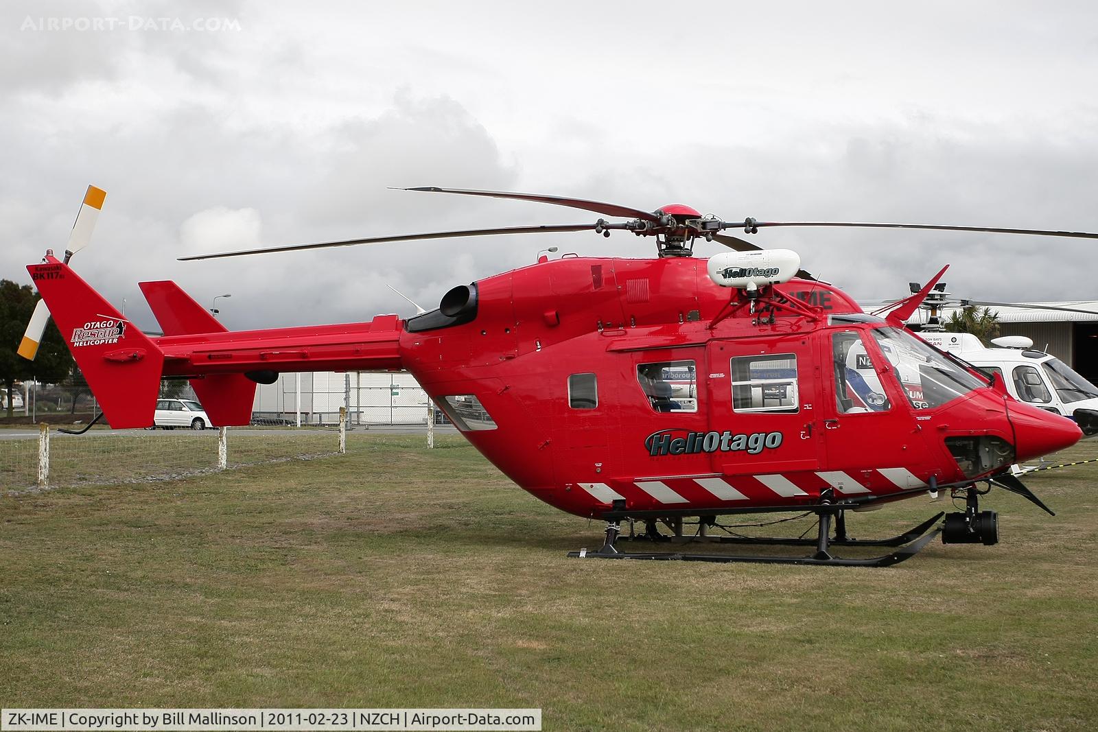 ZK-IME, 1991 MBB-Kawasaki BK-117B-2 C/N 1074, another earthquake helper