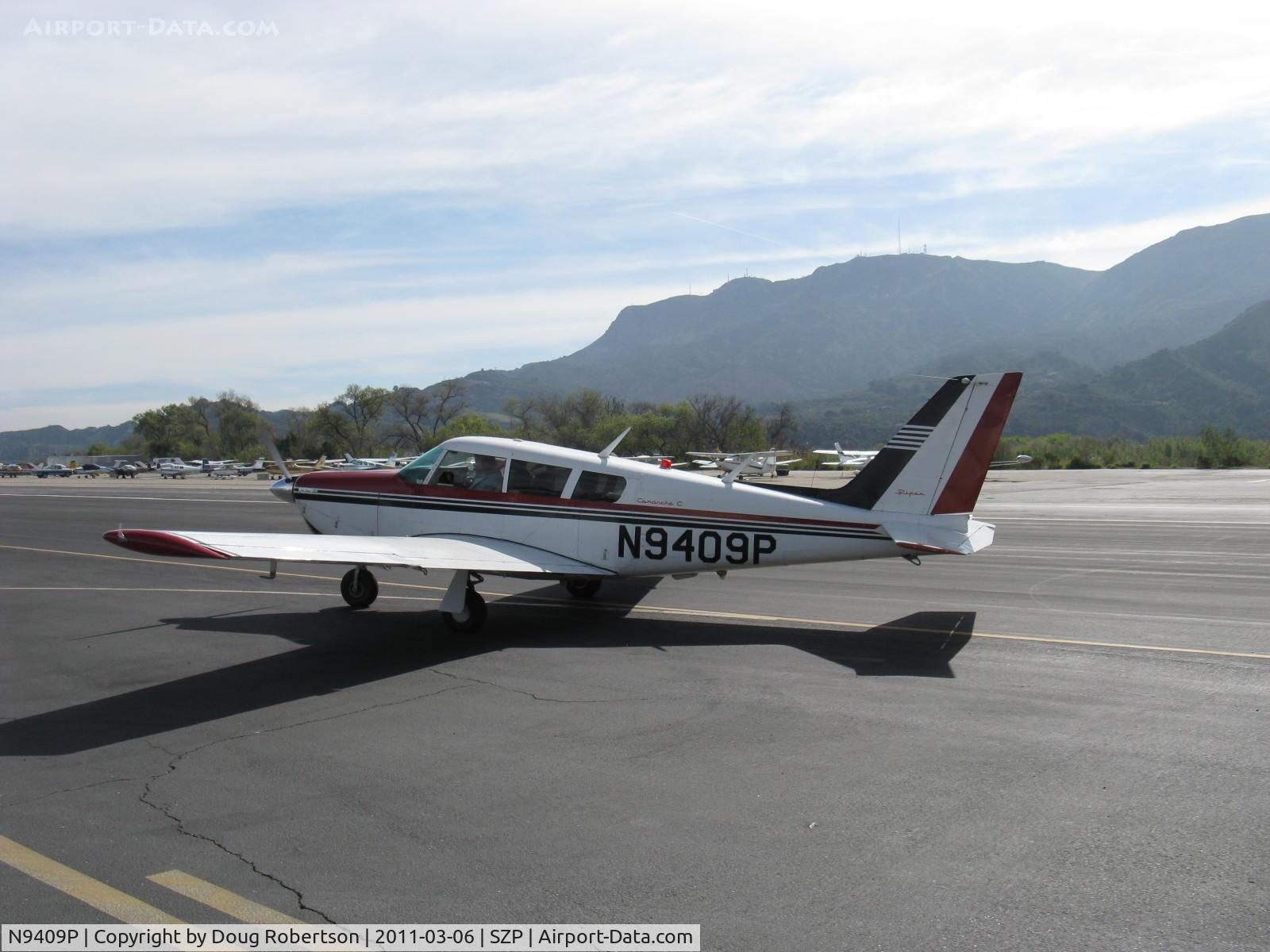 N9409P, 1969 Piper PA-24-260 Comanche C/N 24-4914, 1970 Piper PA-24-260TC Turbo COMANCHE C, Lycoming TIO-540-N1A5 260 Hp, taxi