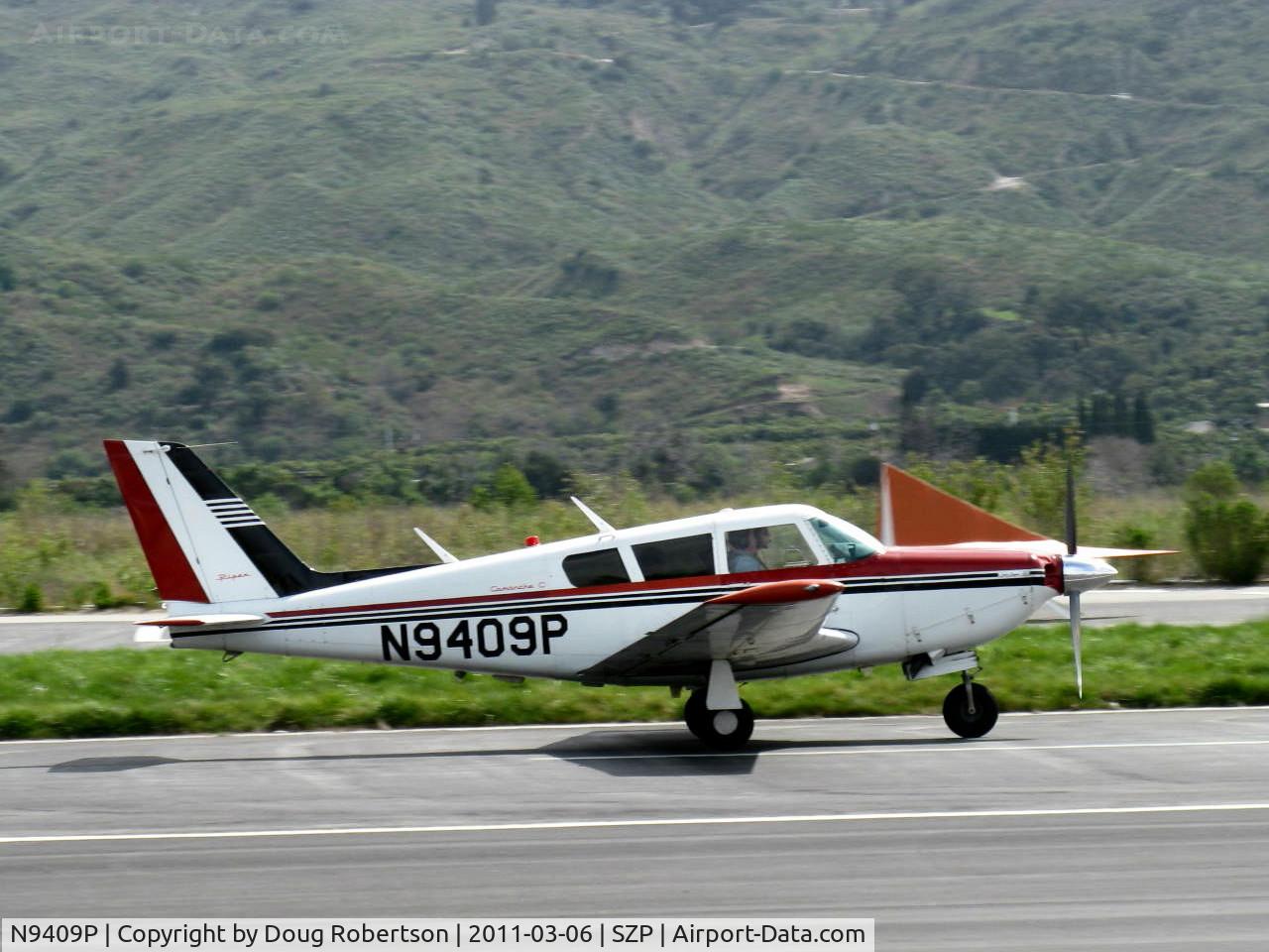 N9409P, 1969 Piper PA-24-260 Comanche C/N 24-4914, 1970 Piper PA-24-260TC Turbo COMANCHE C, Lycoming TIO-540-N1A5 260 Hp, takeoff roll Rwy 22