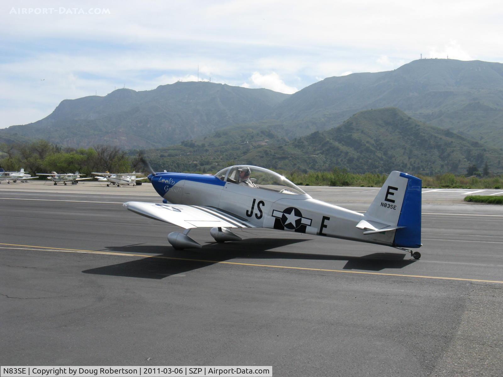 N83SE, 2004 Vans RV-8 C/N 81685, 2004 Ely VAN's RV-8, taxi